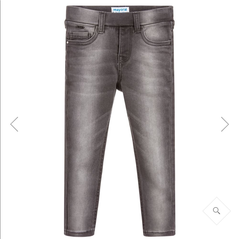 Mayoral black denim Jeggings